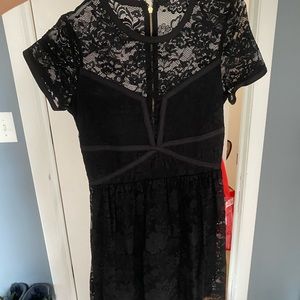 Black Express Skater Dress